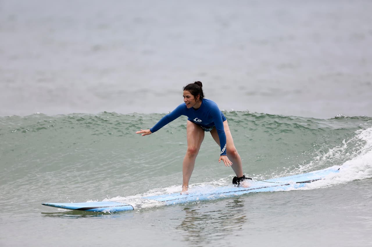 ¡Parecía toda una experta!