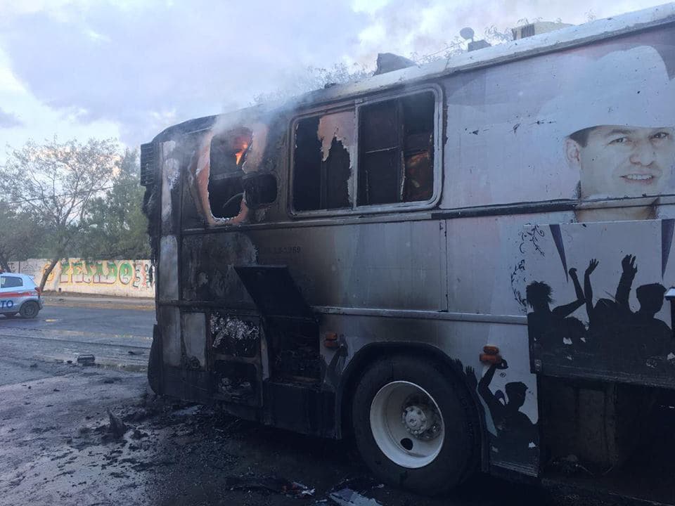 El autobús es marca Dina, modelo 2005 y de acuerdo a Homero Palomo, nunca les falló.