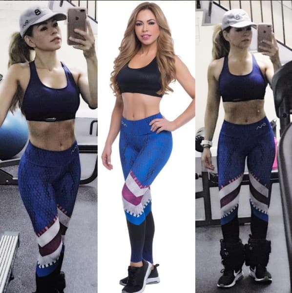 Claudia Molina es dueña de una figura espectacular, esculpida a base de jugos naturales y mucho ejercicio, los cuales comparte con sus seguidores.