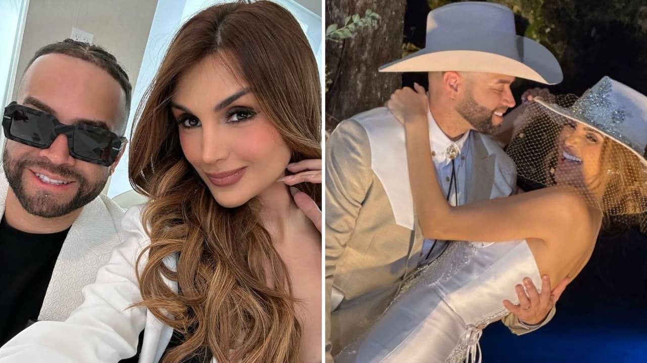 Nacho y Melany Mille se casan en impactante boda: vistieron con estilo vaquero para su enlace