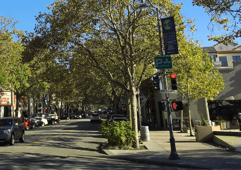 Desde 1988 la zona este de la ciudad de 
<b>Palo Alto</b> adoptó la medida y los inquilinos están protegidos con control de renta y desalojos injustificados. 
<br>
<br>
<b>Unidades elegibles:</b> cualquier propiedad de alquiler bajo el Programa de control de alquiler, donde hay 2 o más unidades construidas antes de 1988. 
<br>
<b>Unidades exentas:</b> viviendas unifamiliares, condominios, centros de enfermería, hoteles, dúplex y triplex ocupados por el propietario.