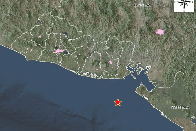 Sismo de magnitud 5.9 sacude El Salvador y se siente en zonas de Nicaragua y Honduras