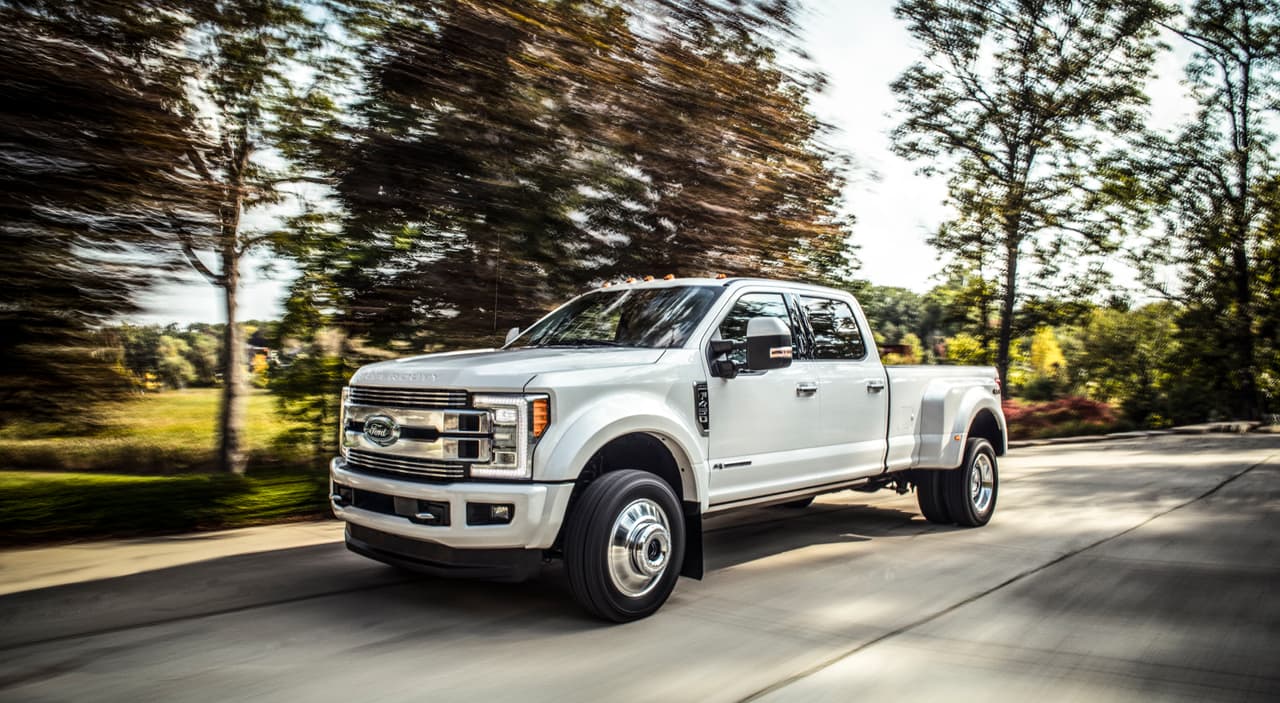 Todas las camionetas Super Duty Limited están equipadas con el motor
<b>V8 turbo-diésel Power Stroke de 6.7 litros de Ford</b>.