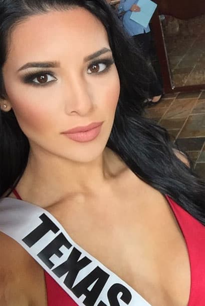 "Es sobre tener la confianza de ser hermosa y servir a tu comunidad, no de algo político", insiste Miss Texas.