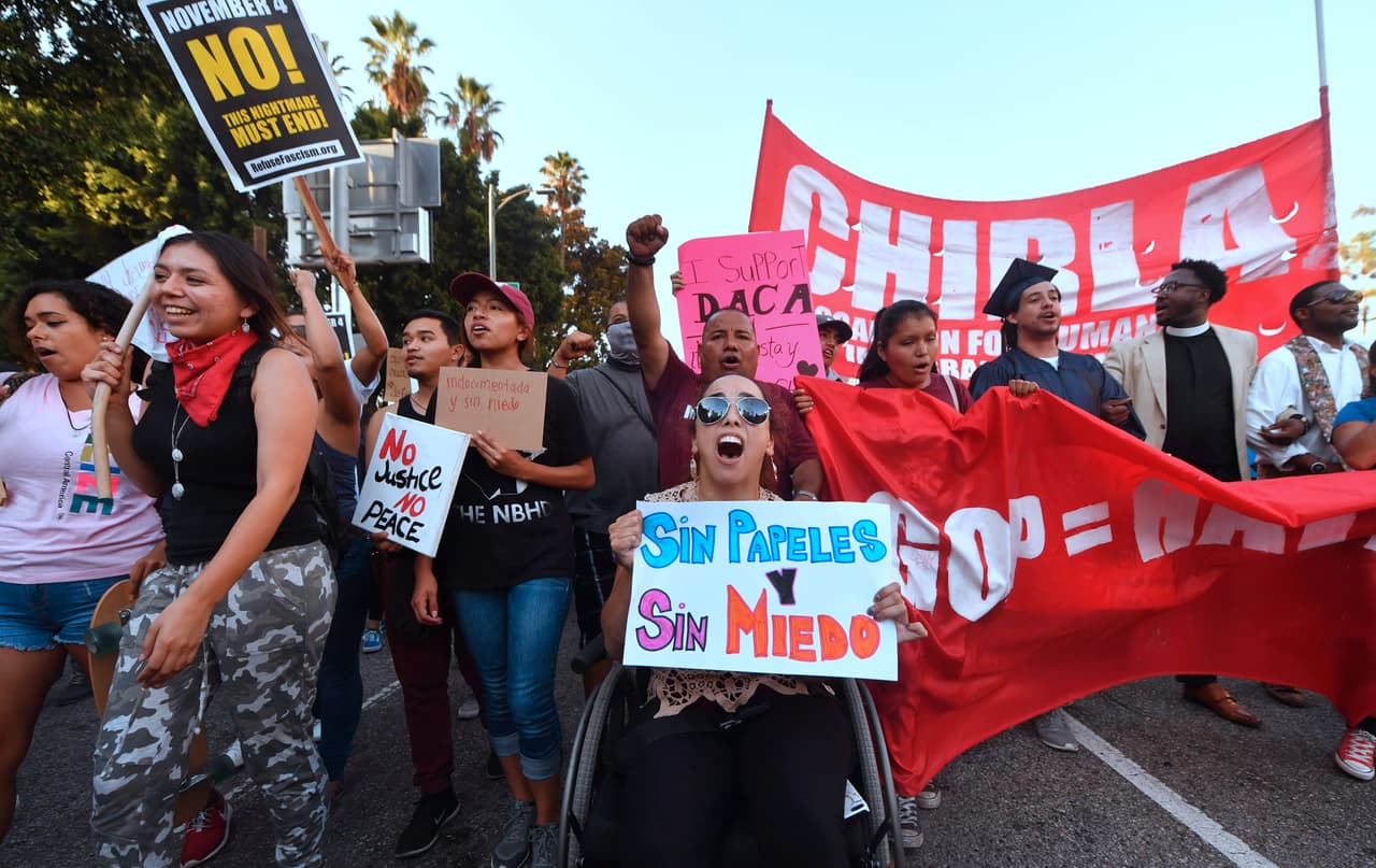 Marchas del 1 de mayo: "Ya estamos hartos de los insultos racistas del presidente"
