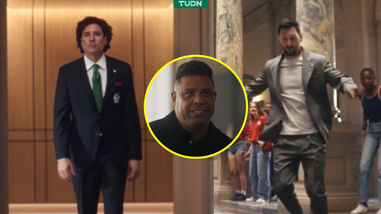 Guillermo Ochoa, Lionel Messi y Ronaldo en nuevo comercial del Mundial 2026