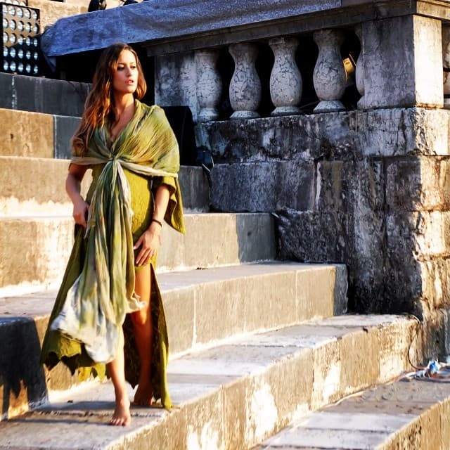 Lola durante su segundo embarazo.