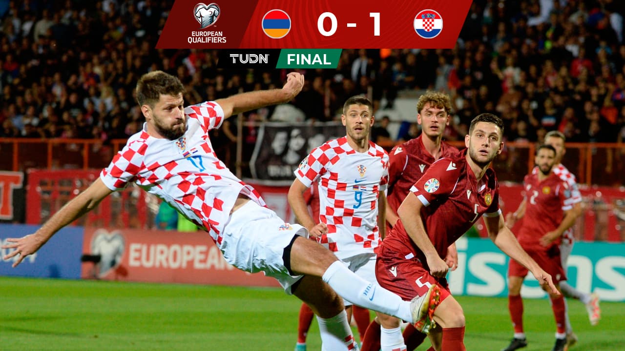 Resumen | Croacia vence de visita a Armenia en el camino a la Euro