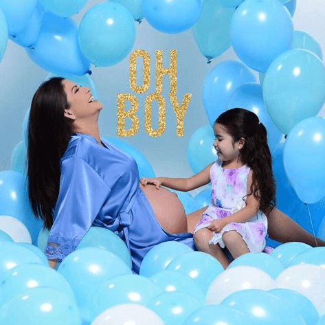 Ana Patricia ya tiene a su bebé entre sus brazos y Giulietta está más que lista para conocer a su hermano.