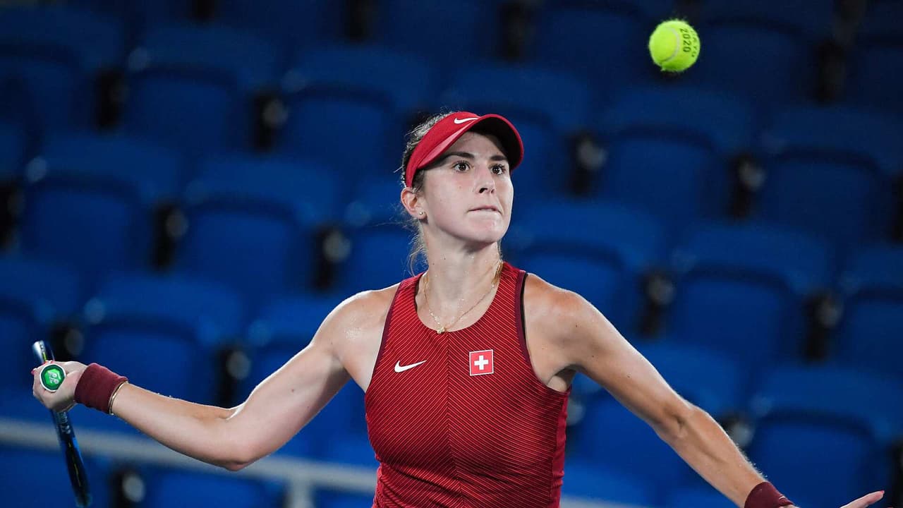 La tenista suiza Belinda Bencic se cuelga el oro ante Vondrousova en Tokyo 2020