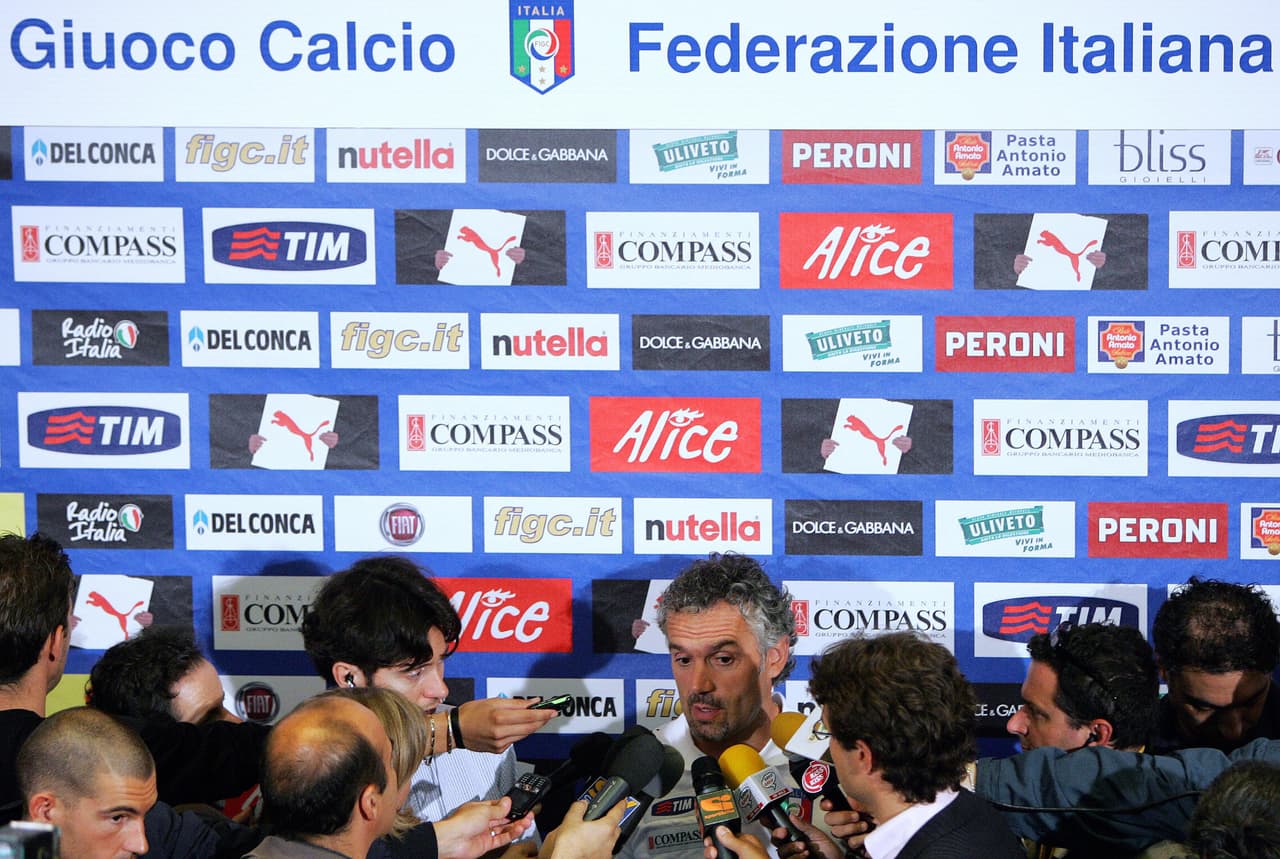 Roberto Donadoni, ex jugador del Milán de Arrigo Sacchi y Fabio Capello, duró poco como entrenador de "La Nazionale" entre 2006 y 2008.