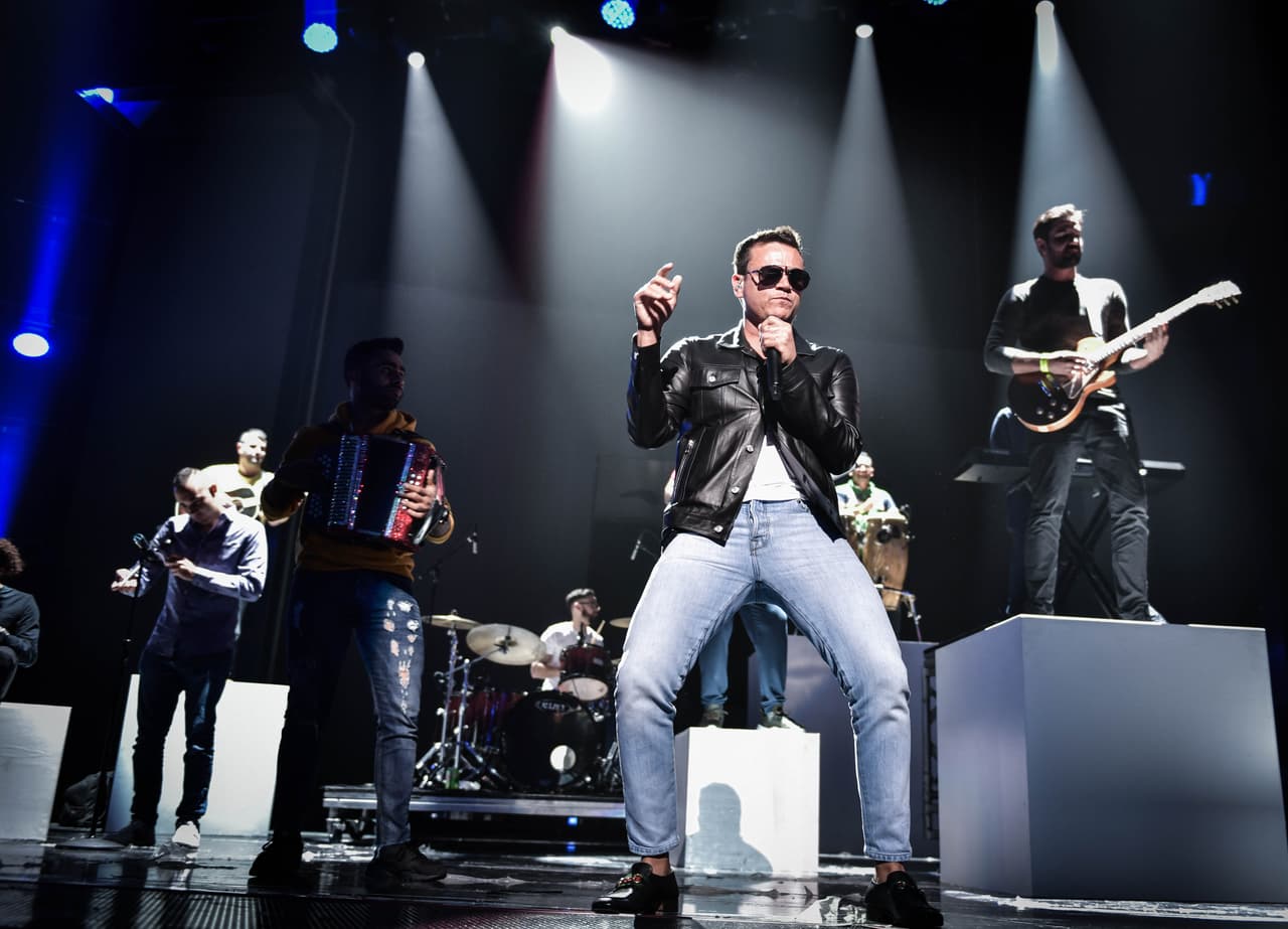 Silvestre contó que el jovencito trae "el baile en las venas" y,
<b> </b>como a su padre, también
<b> le encanta el vallenato. </b>