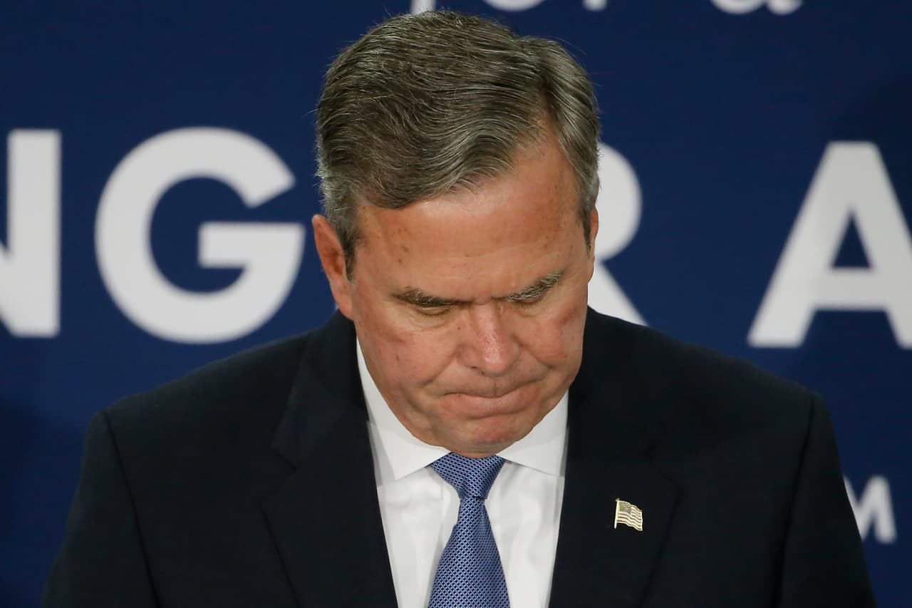 Jeb Bush abandona la carrera presidencial