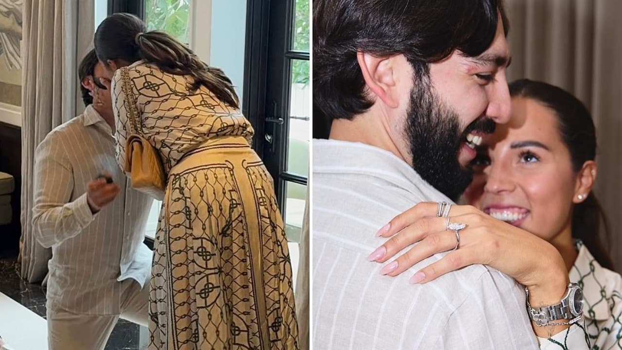 Así Luis Rodrigo Castillo pidió la mano de Aneliz Aguilar.