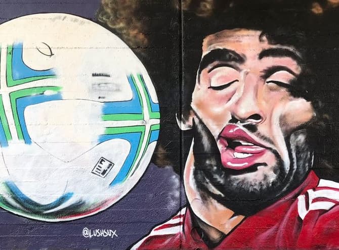 El mural apareció este jueves en la ciudad de Melbourne en el país oceánico.