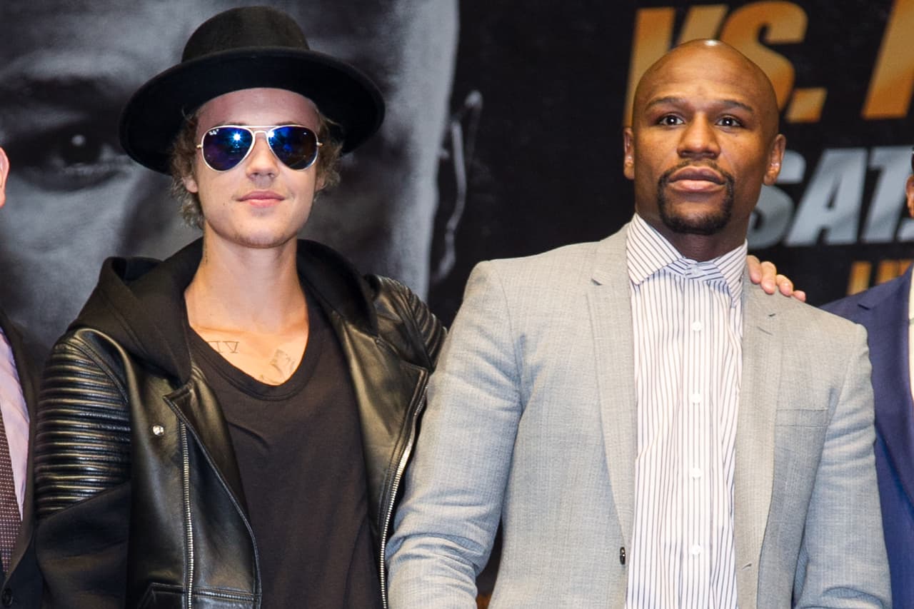 Aunque no ha confirmado su presencia, es conocida la amistad de Justin Bieber con Mayweather.