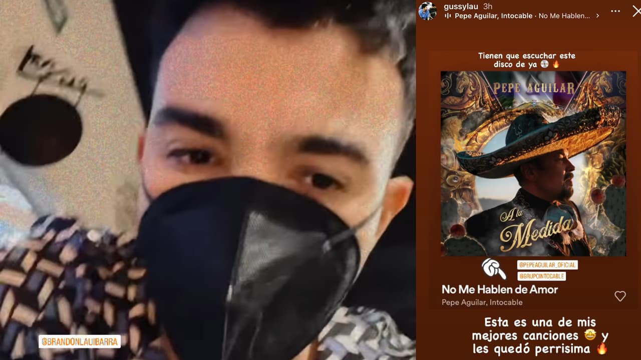 Así promocionó Gussy Lau la canción que compuso para Pepe Aguilar.