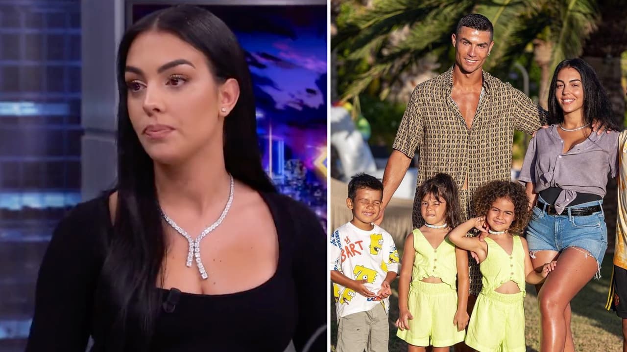 Georgina Rodríguez muestra a sus hijos videos de niños que no tienen comida y recibe duras críticas