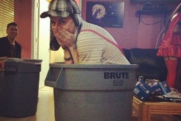 ¿Qué tal este tímido Chavo del Ocho? Nos lo compartió @AngelQuinceaneras vía Instagram.