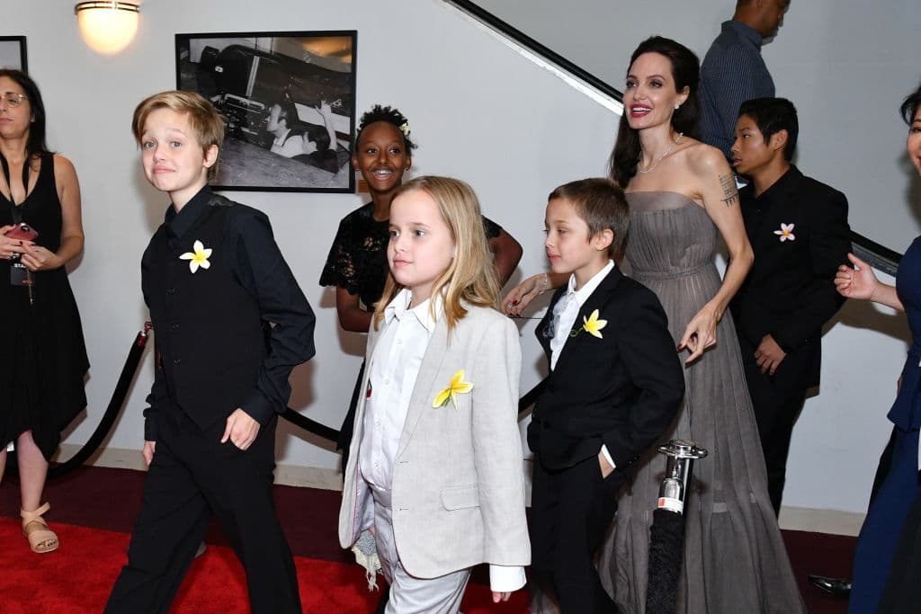 <b>Angelina Jolie:</b>
<br>De su matrimonio con Brad Pitt, la actriz tuvo a Shiloh, Knox y Vivienne.