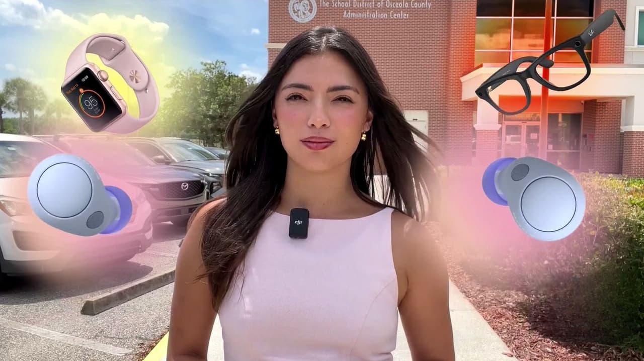 Condado Osceola analiza limitar relojes inteligentes, lentes e IA en escuelas