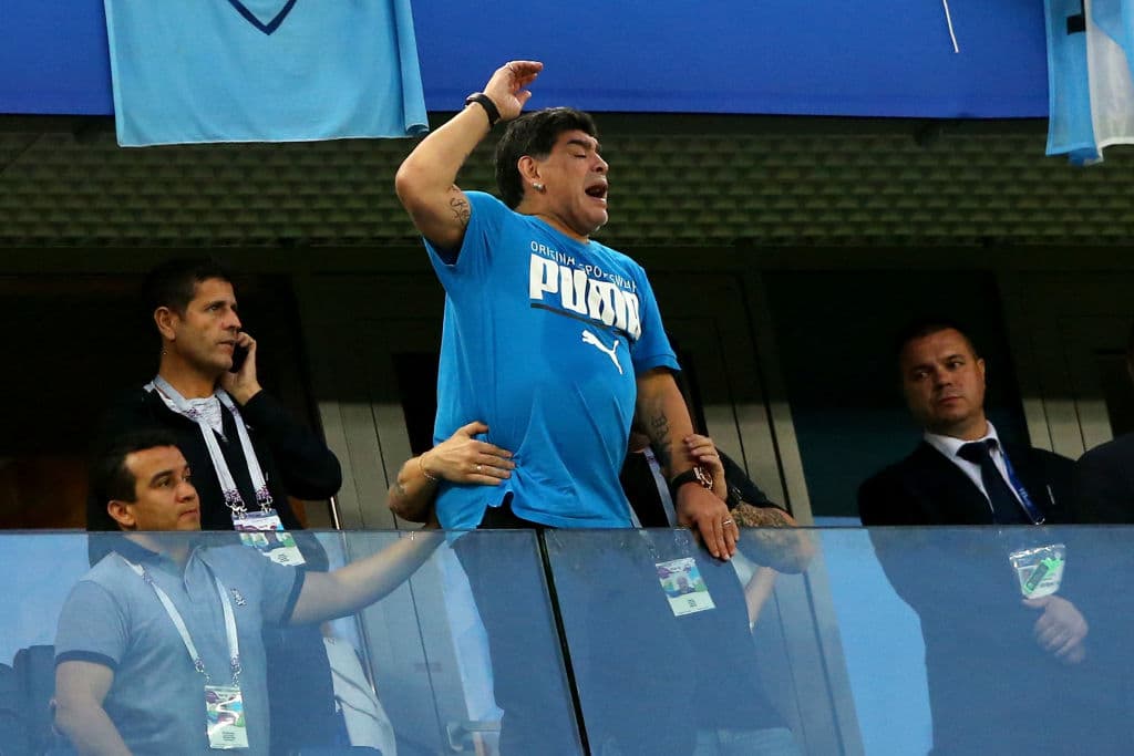 Evidentemente sabía que las posibilidades argentinas eran escasas y por eso todo debía salir perfecto en favor de su Albiceleste.