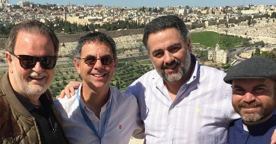 También los acompañó el productor Carlos Medina.