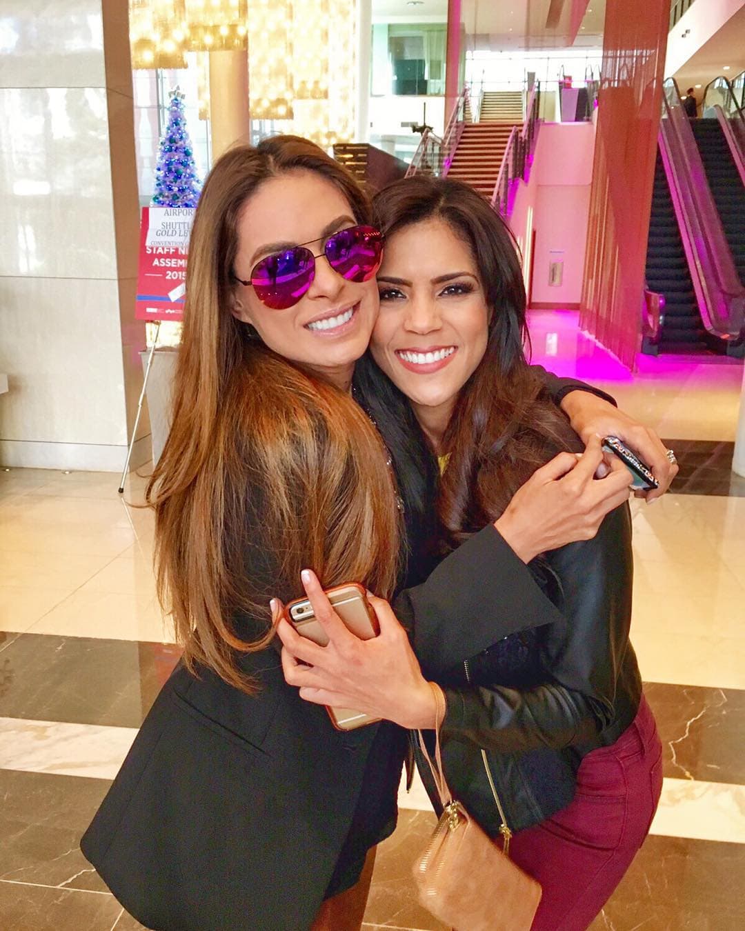 "Hasta que por fin se me hizo conocer a Galilea Montijo", escribió Francisca Lachapel en diciembre de 2015, cuando trabajaron juntas en el Teletón USA de ese año.