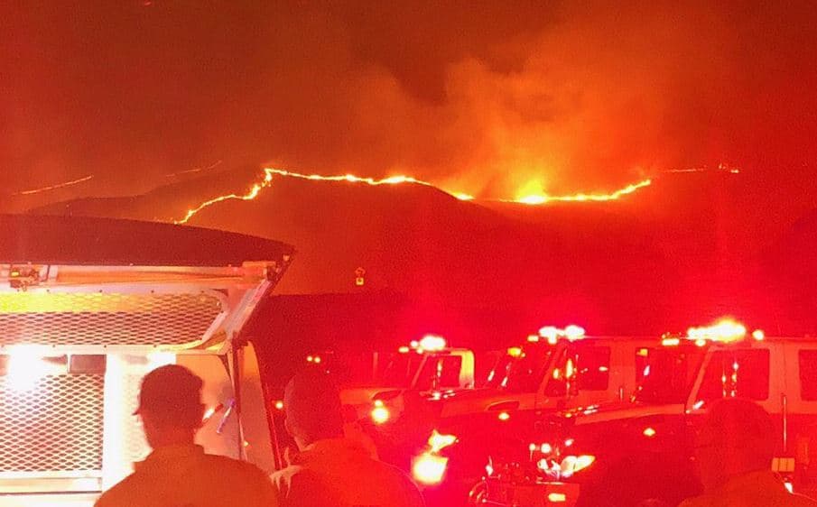 Voraz incendio en el condado de Stanislaus arrasa con 1000 acres 