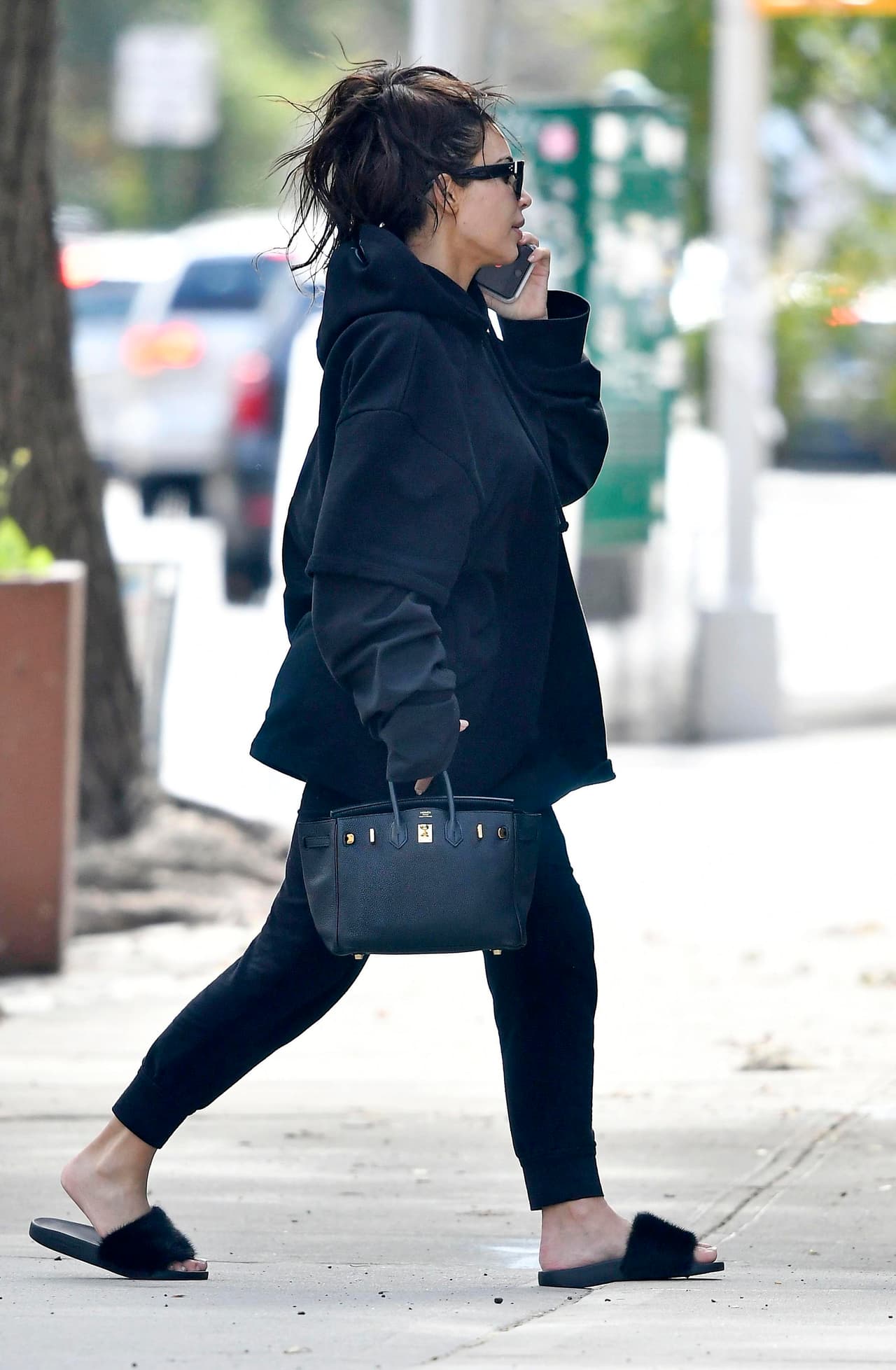 Hasta las súper estrellas tienen días en los que no les dan ganas de arreglarse.