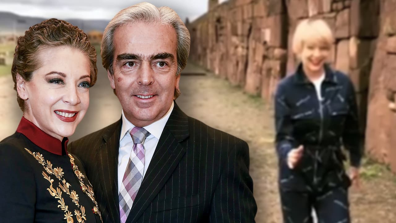 El viudo de Edith González publica video inédito de la actriz grabado 5 meses antes de su muerte