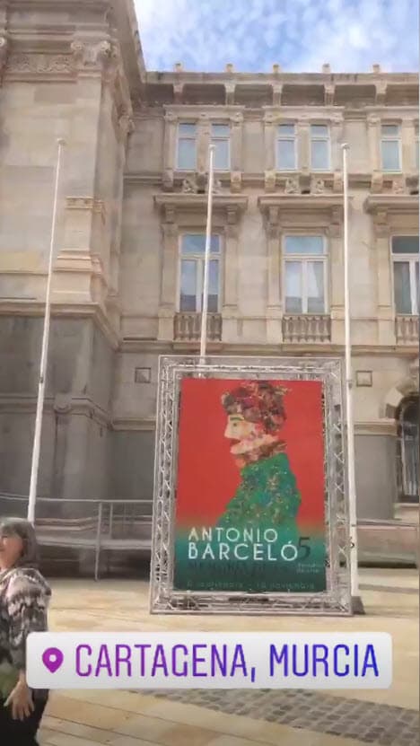 El arte está en las calles de Cartagena.