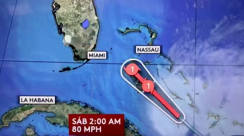Esta es la trayectoria del huracán Isaías: traerá vientos de tormenta tropical a Miami-Dade y Broward