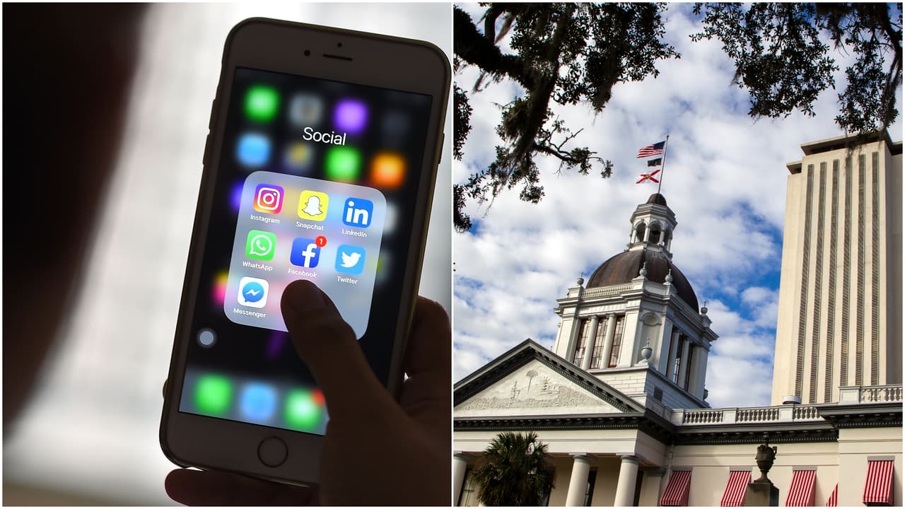 Proyecto de ley en Florida buscaría prohibir redes sociales a algunos adolescentes