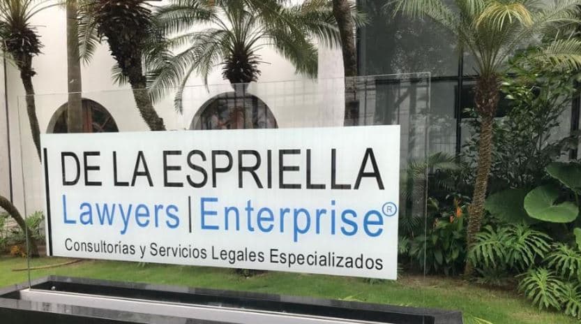 Fachada de la oficina de La Espriella en Colombia.