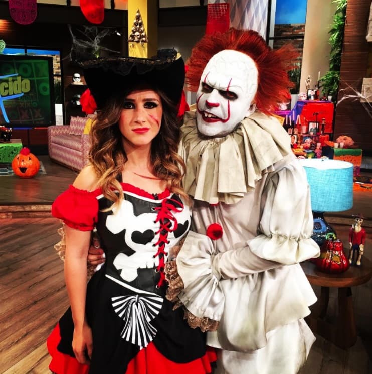 La actriz Nashla Abr quedó aterrorizada con 'Eso'.