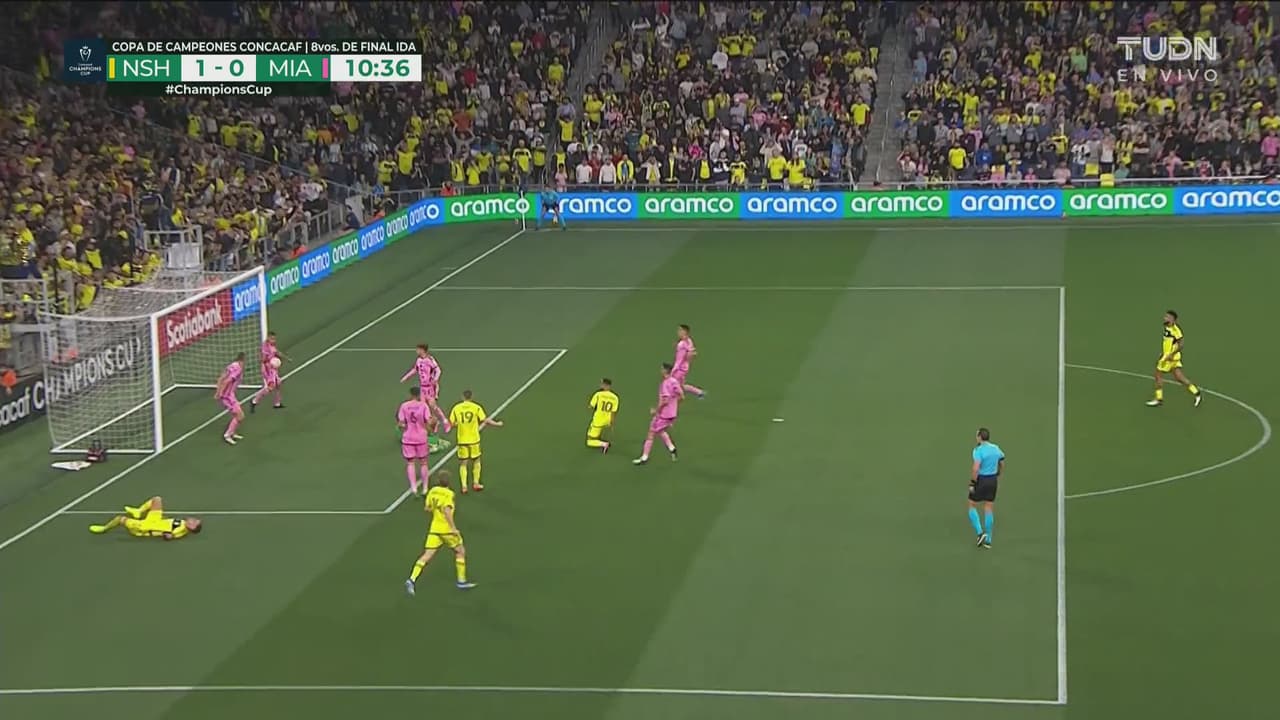 ¡Se salva el Inter Miami del segundo! Defensor rechaza en la línea