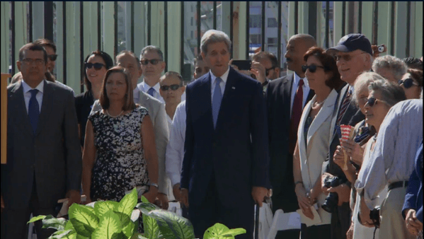 Reapertura de la Embajada de Estados Unidos en Cuba