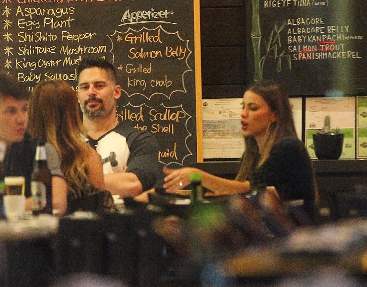 Sofía Vergara y Joe Manganiello tuvieron una cena romántica en Beverly Hills.