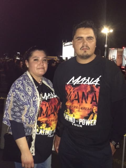 <b>Daniel Tena - México </b>
<br>“Soy fan desde los 15 años, pero es la primera vez que los veo en concierto. Me gusta su música porque habla de los problemas que hay en el planeta. De amor, de desamor, y se identifican con la gente.”
<br>