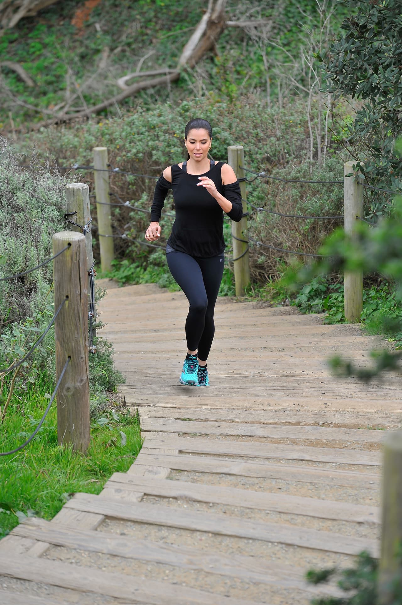 ¡A correr! Roselyn disfruta mucho salir a disfrutar del viento mientras corre.