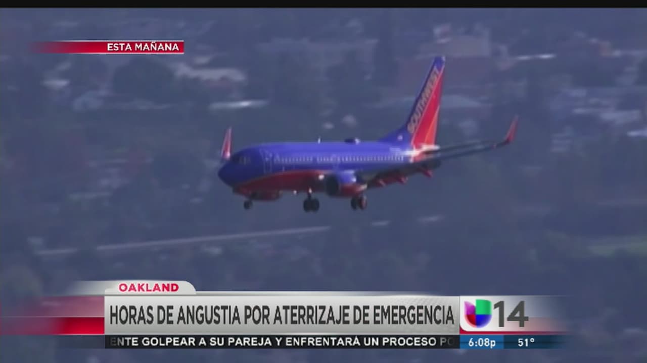 Problemas mecánicos obligan a avión a volver al aeropuerto de Oakland