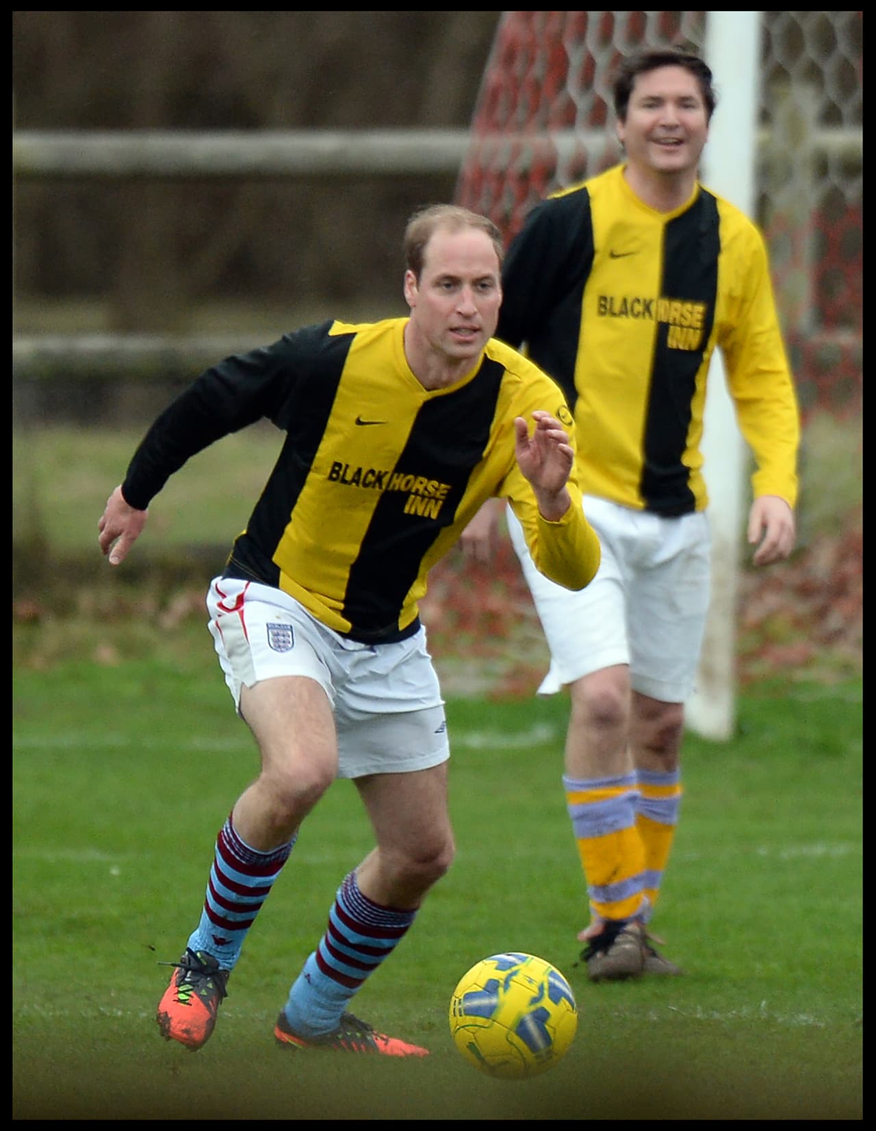 Nos hubiera gustado ver al principito George en el partido.