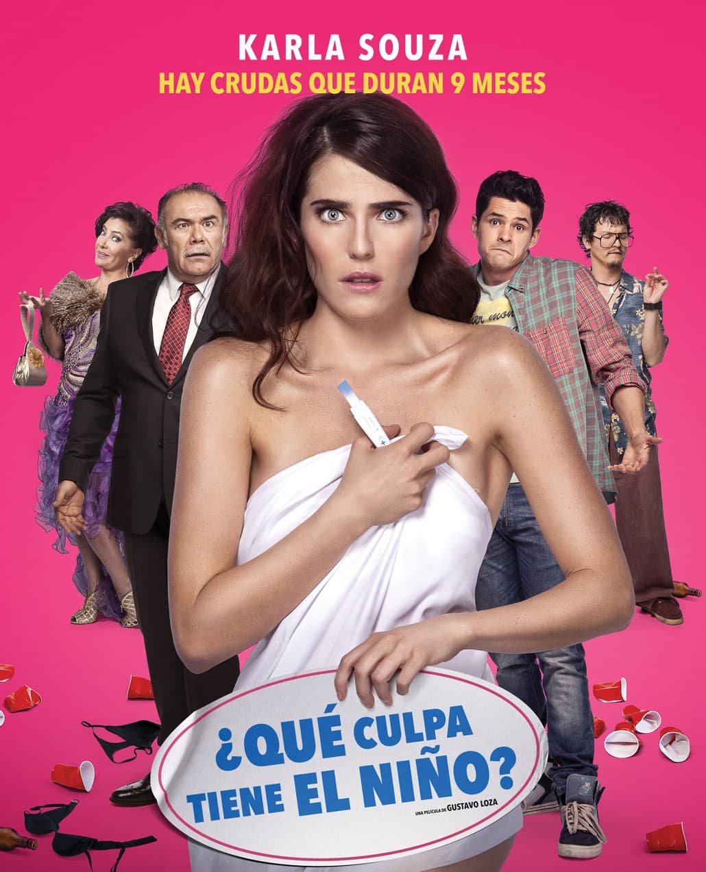<b>¿Qué culpa tiene el niño?</b>: protagonizada por Karla Souza, esta cinta de 2016, recogió un poco más de
<b>14 millones </b>de dólares en taquillas.
<br>