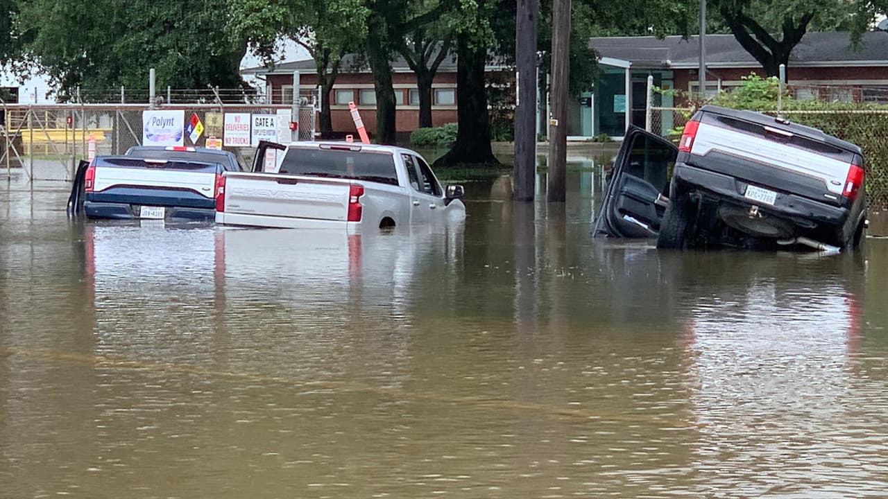 Estos son los remanentes del paso del fenómeno meteorológico Beta por Houston
