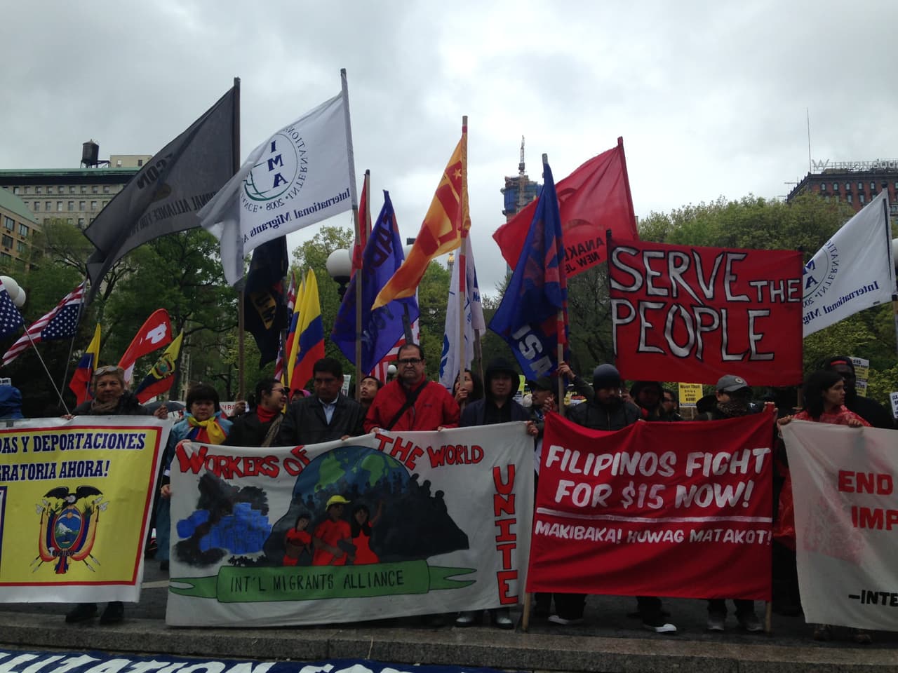 Diversas voces se escucharon en el evento anual, incluyendo aquellas que pidieron freno a las deportaciones.