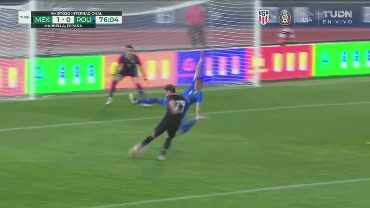 ¡Cambio de lujo! ‘Canelo’ Angulo sentencia 1-0 a Rumania con un golazo