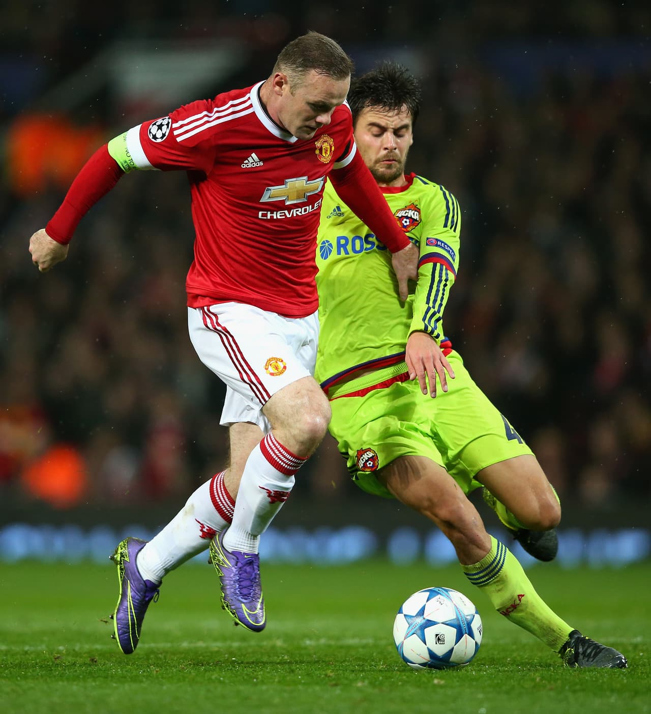 Manchester United 1-0 CSKA Moscu: Rooney castiga al CSKA y pone al United cerca de octavos