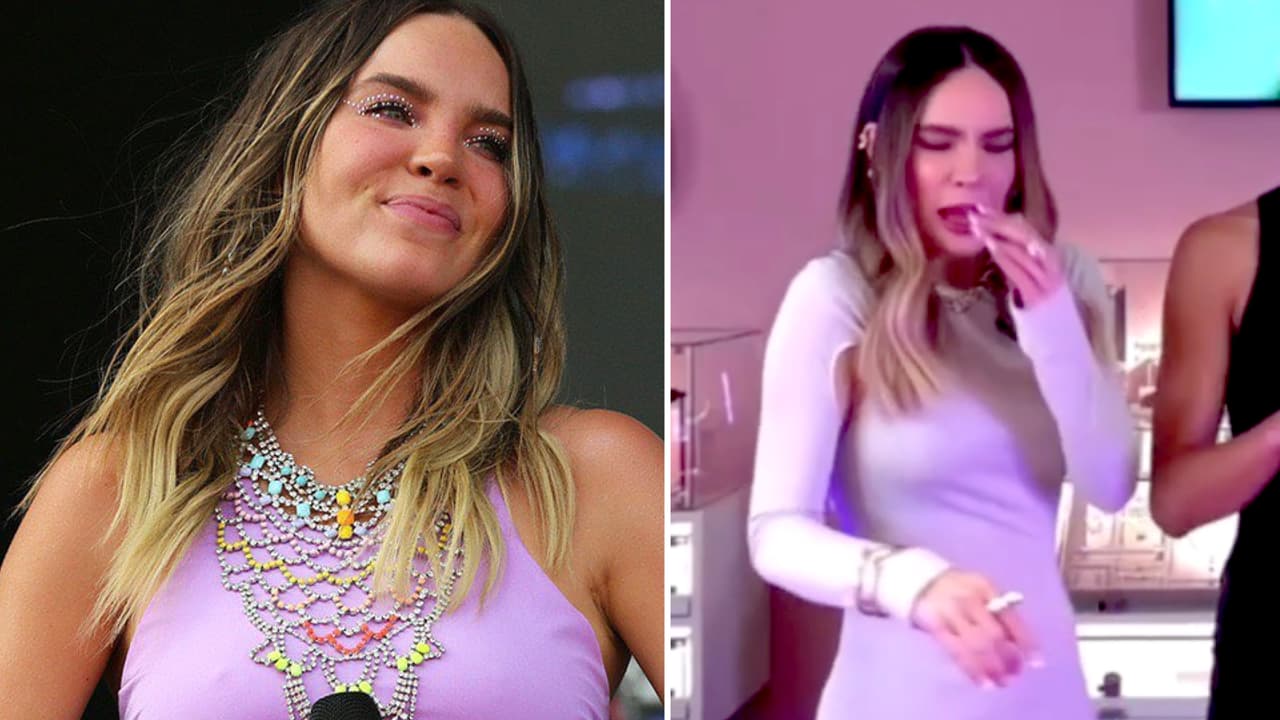 “¡Qué vergüenza!”: Belinda pasa bochornoso momento por ataque de estornudos en pleno ‘live’