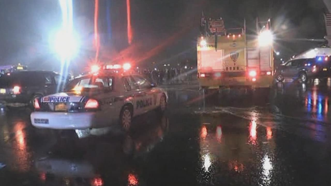 El avión de Pence se sale de la pista de aterrizaje del aeropuerto de Nueva York